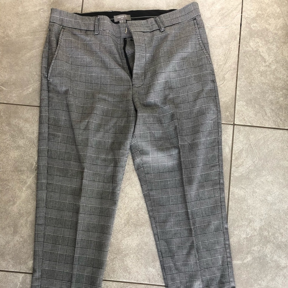 Mens vintage plaid slacks
